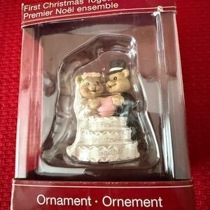 American Greetings Wedding Bears Ornament 2009